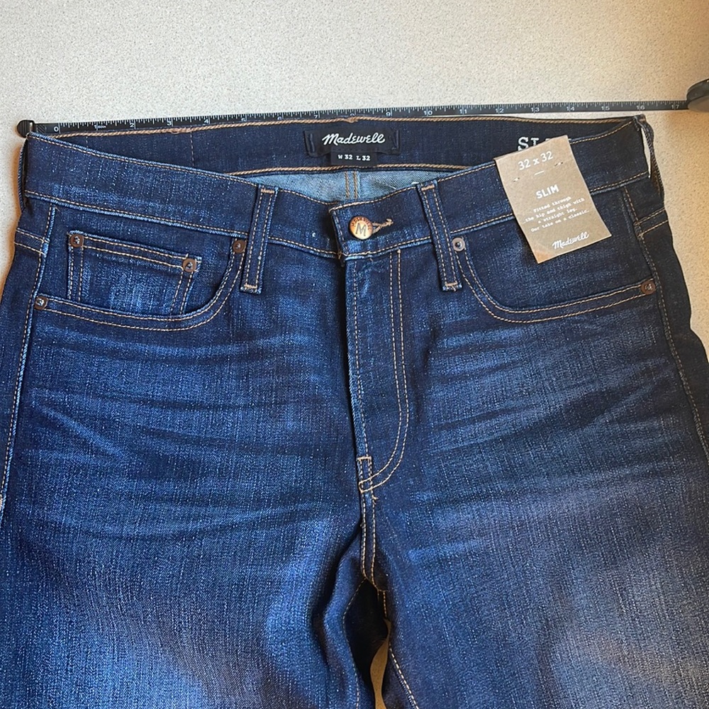 Madewell Slim Men’s Jeans - Baxley Wash 32x32
